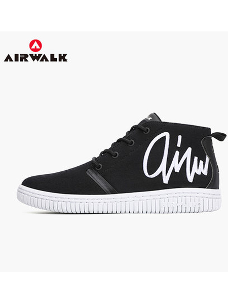 Airwalk空中行为鞋帽/领带品牌2019春夏新款时尚百搭高帮帆布鞋