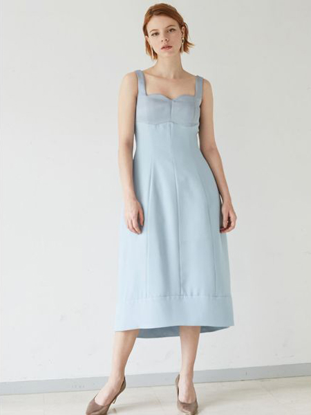 Laguna Moon女装品牌2019春夏新款时尚气质修身收腰显瘦连衣裙