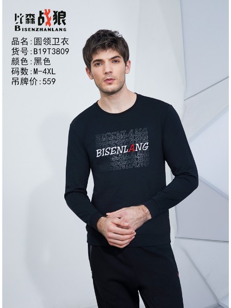 比森战狼B19T3809男装品牌2019秋季新品