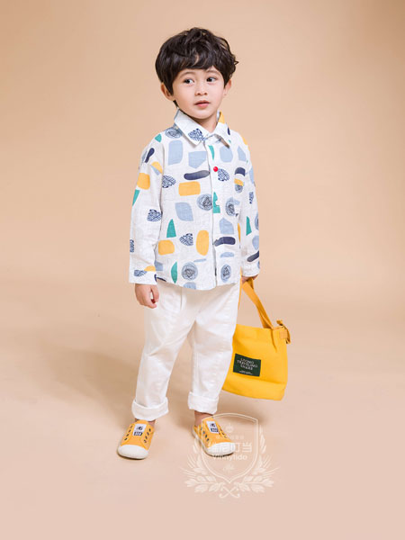 维尼叮当童装品牌2019秋季韩版洋气衬衣儿童个性长袖衬衫潮
