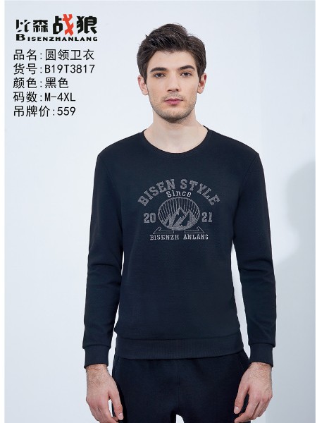 比森战狼B19T3817男装品牌2019秋季新品