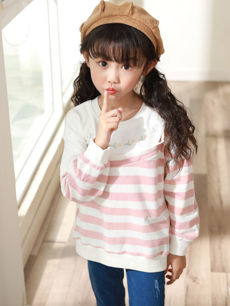西瓜王子童装品牌2019秋季新款韩版长袖百搭上衣打底衫