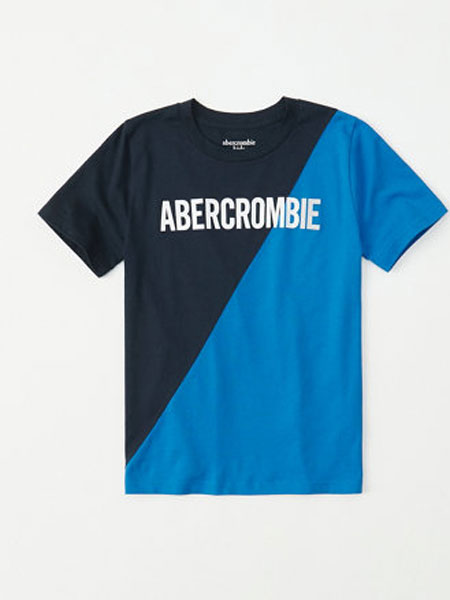 阿贝克隆比少男少女(Abercrombie Kids)童装品牌2019春夏运动中袖短款上衣