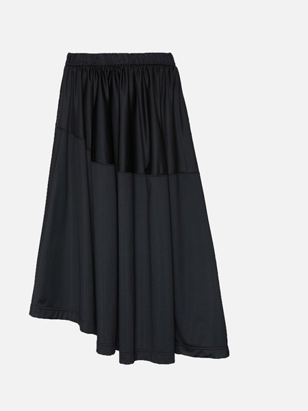 Y-3×Adidas休闲品牌2019春夏新款经典不规则百褶裙半身裙