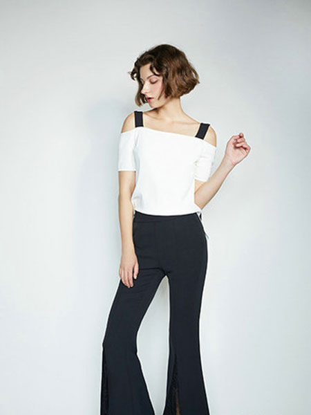 CAGZL(卡姿）女装品牌2019春夏款韩版甜美简约吊带衬衫