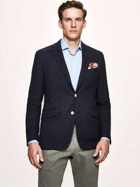 Hackett London男装品牌2019春夏新款时尚休闲修身商务西装外套