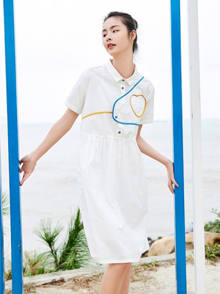 BUKHARA布卡拉女装品牌2019春夏新款韩版中长款超仙甜美连衣裙