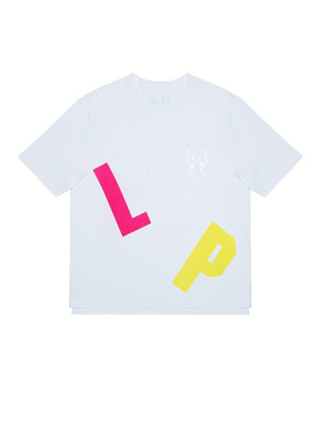 Lucien Pellat Finet休闲品牌2019春夏字母印花白色T恤