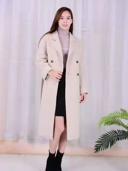 SISTER KUN女装品牌2019秋冬时尚潮流韩版纯色大衣
