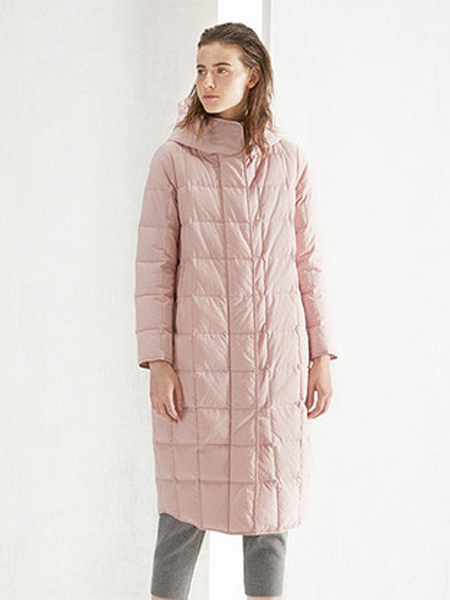 Guke谷可女装品牌2019秋冬女性加厚长款棉服外套