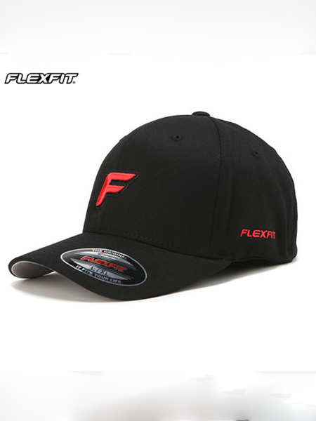 弗莱菲特鞋帽/领带品牌字母印花黑色鸭舌帽