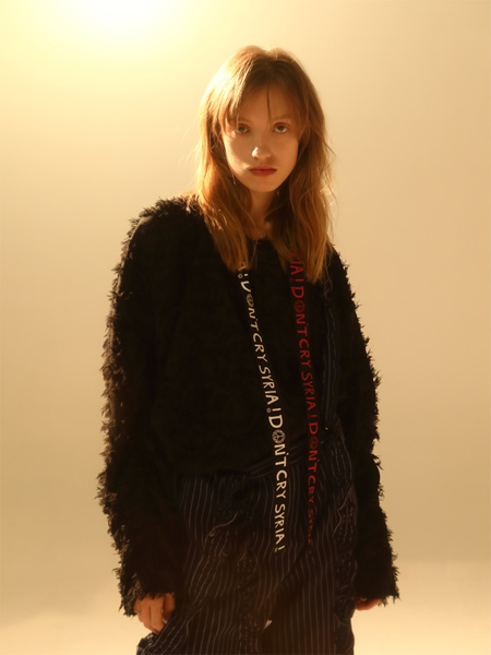 CINDY SOONG女装品牌2019秋冬个性袖子外套