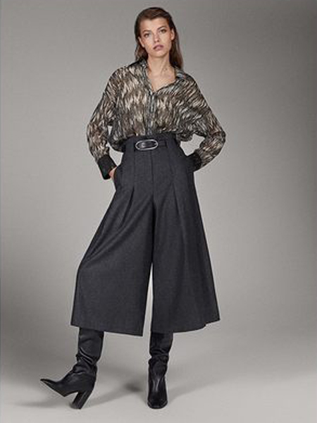 奥利维尔·斯泰利女装品牌2019秋冬个性潮衬衣上衣