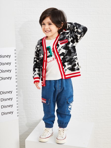 迪士尼寶寶童裝品牌2019秋冬針織保暖外套