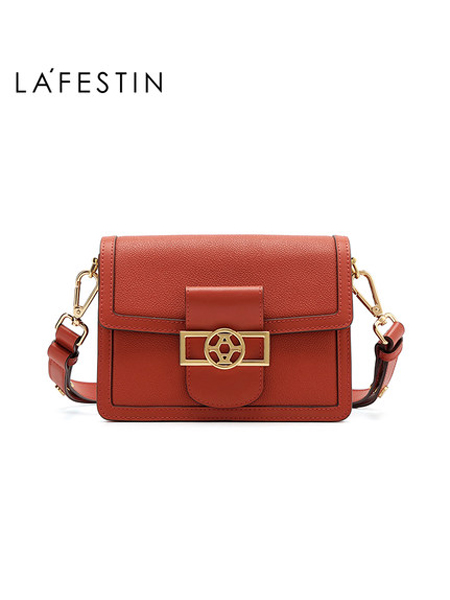 LA FESTIN拉菲斯汀箱包品牌2019秋季时尚女包轻奢单肩腋下小方包女斜挎风琴包包