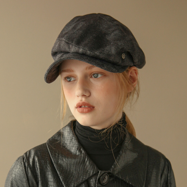 BROWN HAT2019秋冬新款丝绸西装帽子