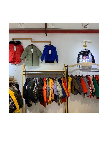 布衣草人童装冬款棉服外套中大童品牌折扣童装一手货源走份批发