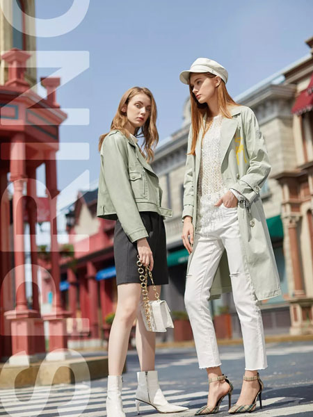 韩序女装品牌2020春夏新款纯色气质西装小外套