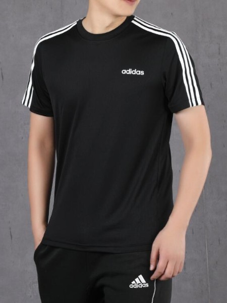 Adidas阿迪达斯男装2020春季运动服跑步健身训练T恤FL0349