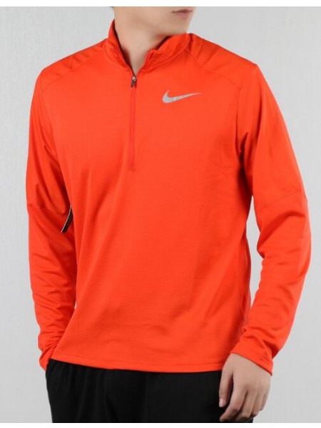 Nike耐克男装2020春季运动服跑步训练半拉链卫衣CJ5432-891