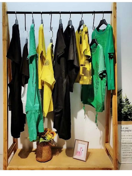 杭州 品牌折扣女装 气质淑女风 宽松连衣裙系列 尾货批发