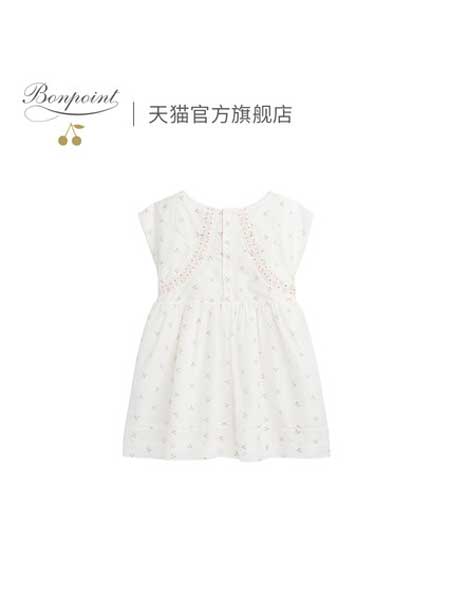 Bonpoint童装品牌2020春夏儿童连身连衣裙女童春季公主裙