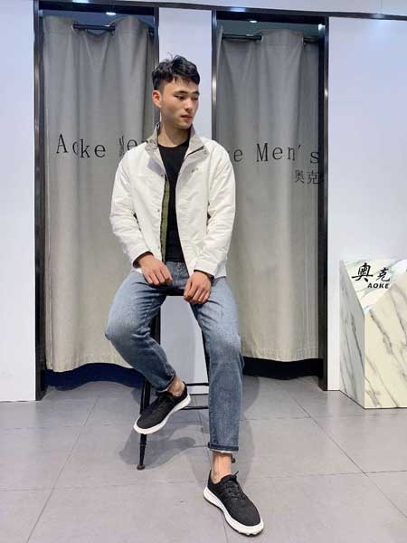 奥克男装品牌2020春夏休闲夹克衫