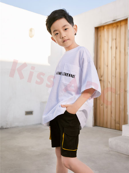 KISSABC童装品牌2020春夏男童纯棉套装