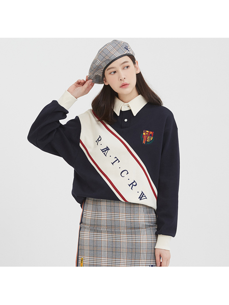 Romantic Crown2020春夏2020春季新款韩版T恤潮Polo衫女