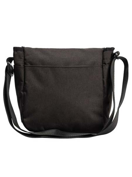 anello箱包品牌2020春夏黑色日本潮流高密度木纹涤纶小号单肩包斜挎包背包