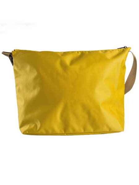 anello箱包品牌2020春夏黄色日本涤纶SHIFT系列单肩包女男斜挎包随身包
