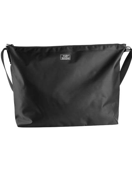 anello箱包品牌2020春夏黑色日本涤纶SHIFT系列单肩包女男斜挎包随身包