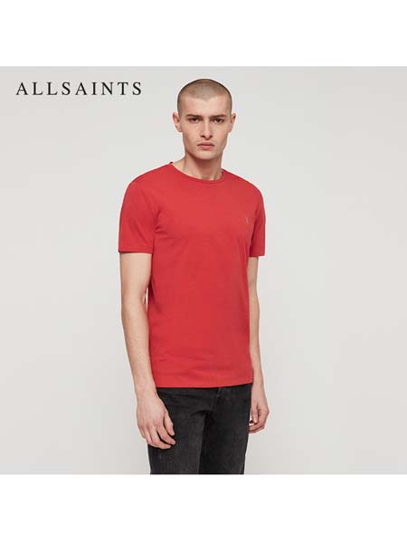 All saints女装品牌2020春夏圆领短袖T恤新品修身休闲t恤衫