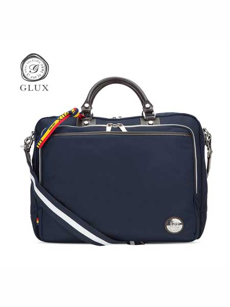 GLUX古莱仕箱包品牌2020春夏日本单肩包潮男尼龙韩版胸包户外运动真皮帆布斜挎背包