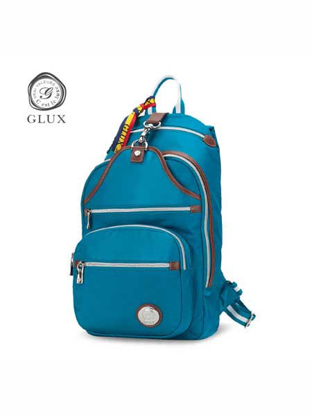 GLUX古莱仕箱包品牌2020春夏休闲男双肩包商务电脑包旅游轻便潮流大容量背包女书包