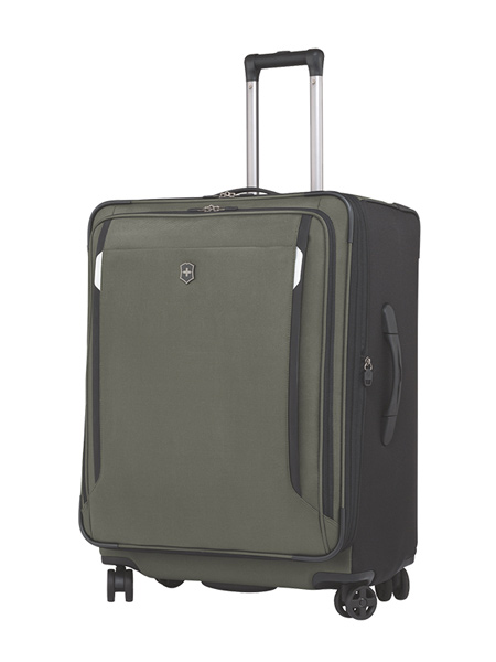 Victorinox箱包品牌27/30英寸前开口万向轮密码锁男女扩展大旅行时尚行李拉杆箱