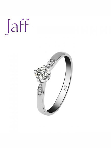 jaff铂钻石戒指 纯爱之花系列 纯爱之花