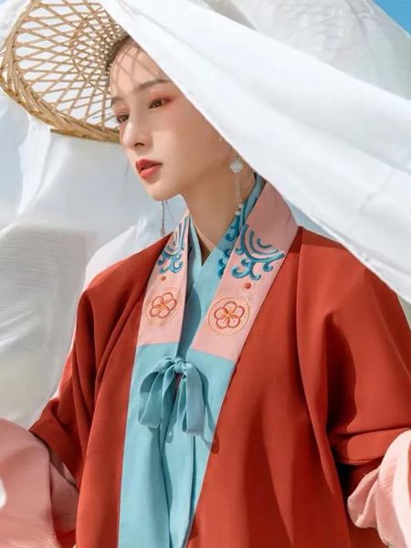素萝女装品牌2020春夏中国风原创齐腰襦裙汉服