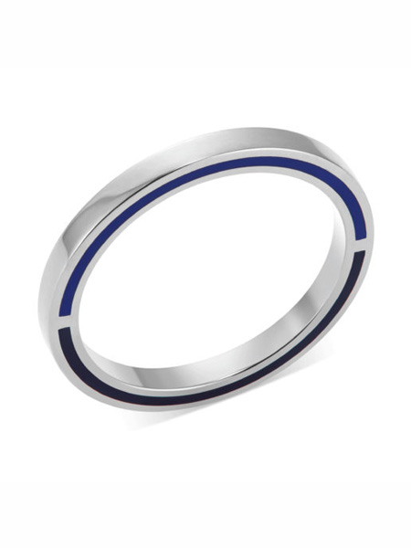  Kamper简约设计感纯银戒指