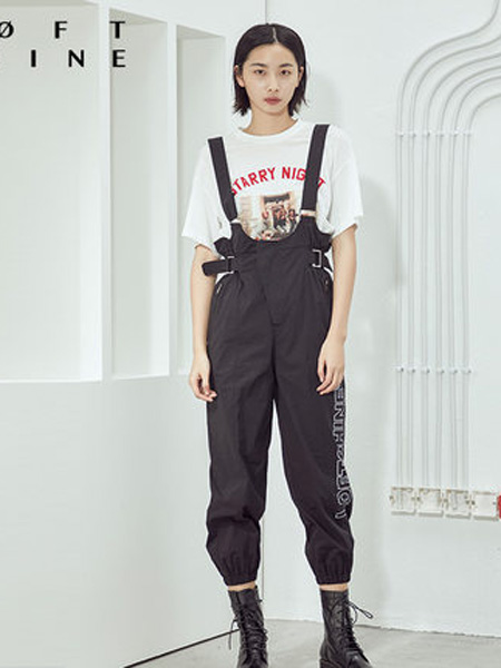 LOFT SHINE女装品牌2020春夏专柜正品时尚工装背带裤