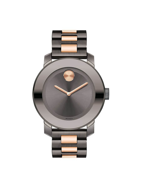 Movado石英钟设计感复古手表