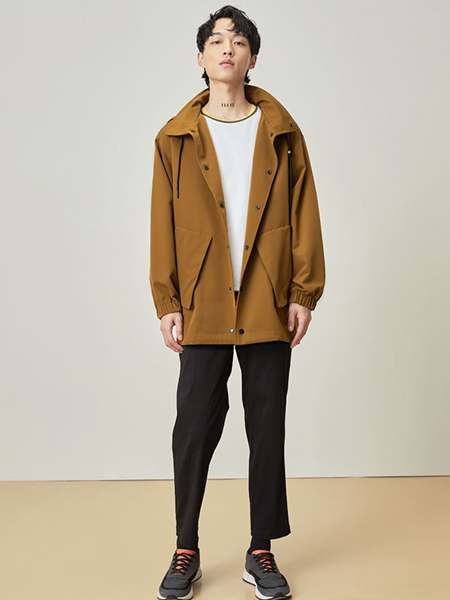 EHE男装品牌2020秋季棕色外套