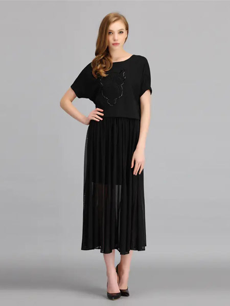 伯妮斯茵ERNIEELEN女装品牌2020春夏黑色上衣--《花香之旅》
