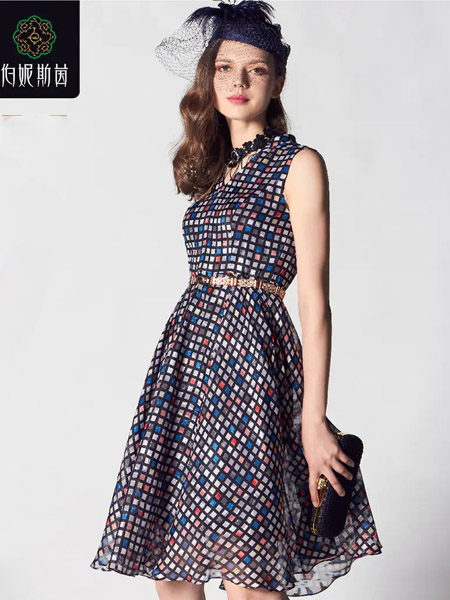 伯妮斯茵ERNIEELEN女装品牌2020春夏连衣裙--音乐的花谱《智慧之光--波 斯艺术》