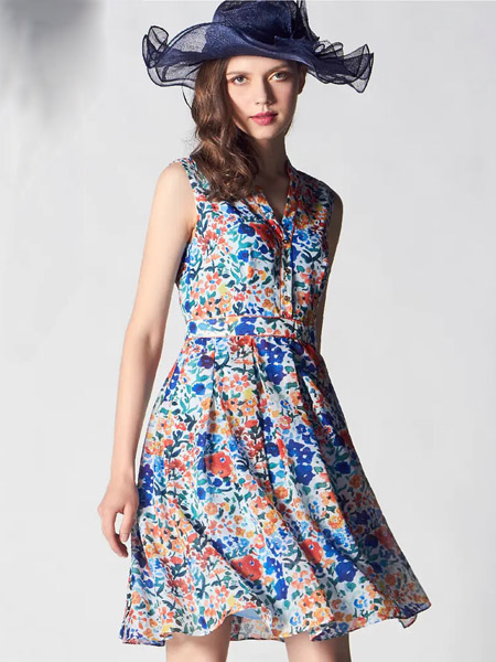 伯妮斯茵ERNIEELEN女装品牌2020春夏连衣裙--音乐的花谱《智慧之光--波 斯艺术》