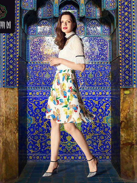 伯妮斯茵ERNIEELEN女装品牌2020春夏半裙--国王的虔诚《智慧之光--波 斯艺术》
