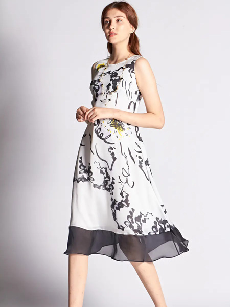 伯妮斯茵ERNIEELEN女装品牌2020春夏连衣裙--欧韦农场--《燃烧的灵魂--梵高》