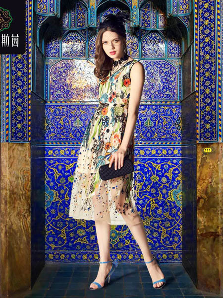 伯妮斯茵ERNIEELEN女装品牌2020春夏连衣裙--国王的虔诚《智慧之光--波 斯艺术》