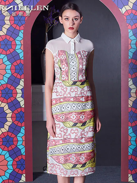 伯妮斯茵ERNIEELEN女装品牌2020春夏连衣裙--撒马尔罕之心《智慧之光--波 斯艺术》