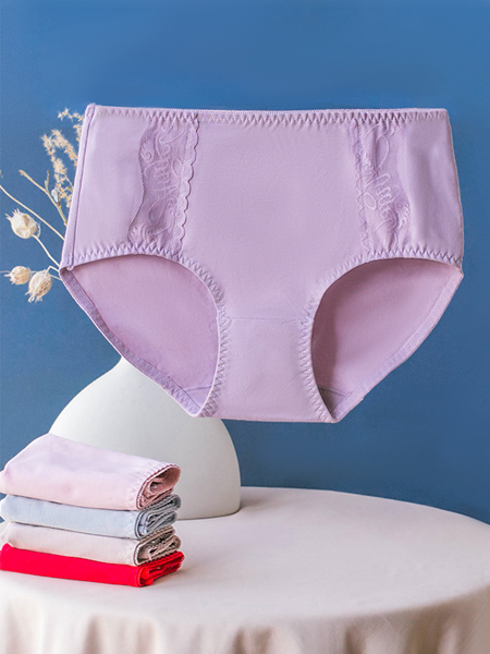 SOFU舒工坊内衣品牌2020春夏紫色内裤